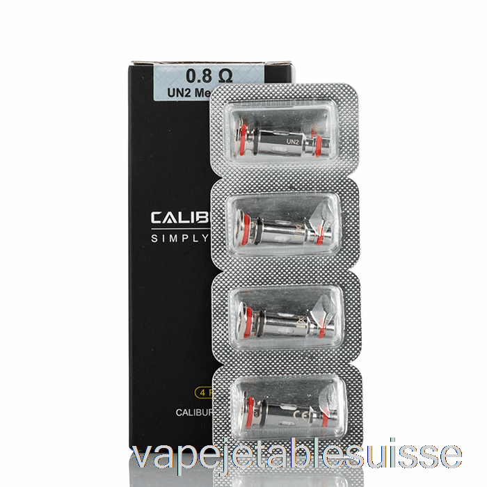 Vape Suisse Uwell Caliburn G Bobines De Remplacement 0.8ohm Un2 Bobines De Maille